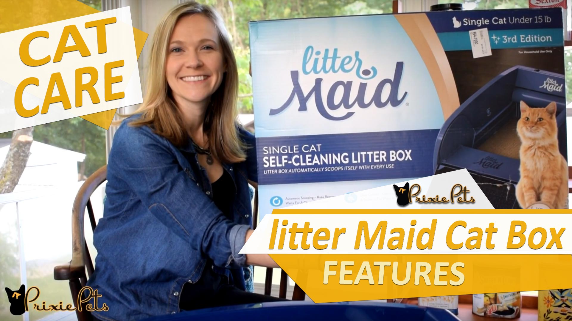 Litter Maid Automatic self-cleaning multi-cat litter box